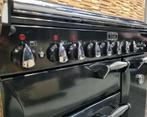 🔥 Poêle Luxe Falcon 90 cm noir 3 fours 5 feux, Electroménager, Cuisinières, Comme neuf, 5 zones de cuisson ou plus, Classe énergétique A ou plus économe