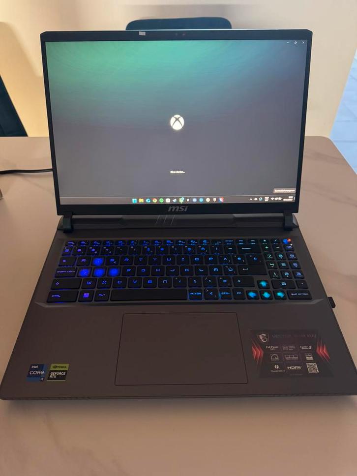 MSI Gaminglaptop RTX 4080 I9 5TB, Computers en Software, Windows Laptops, Zo goed als nieuw, 16 inch, SSD, 4 Ghz of meer, 16 GB