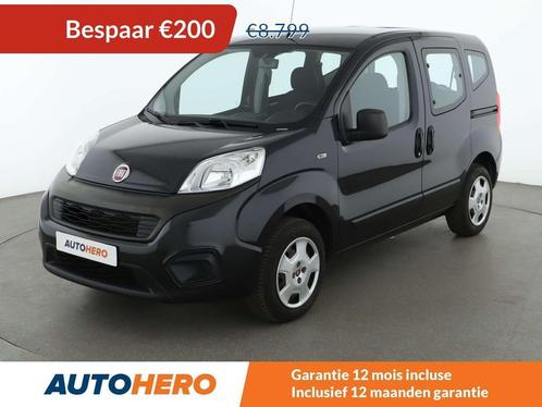 Fiat Qubo 1.4 Pop (bj 2018), Auto's, Fiat, Te koop, Qubo, ABS, Airbags, Airconditioning, Boordcomputer, Centrale vergrendeling
