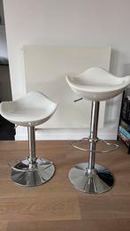 2 barkrukjes, Huis en Inrichting, Barkrukken, Ophalen, Zo goed als nieuw