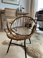 Rotan stoeltje, Maison & Meubles, Chaises, Osier ou Rotin, Brun, Enlèvement, Utilisé