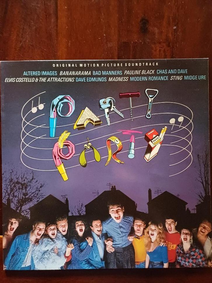 Lp Vinyl  Party Party  Original Soundtrack, Cd's en Dvd's, Vinyl | Pop, Zo goed als nieuw, 1980 tot 2000, Overige formaten, Ophalen of Verzenden