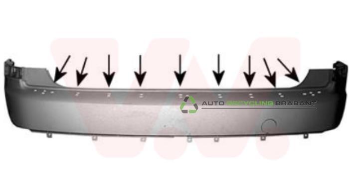 Pare-chocs arrière d'un Ford C-Max, Autos : Pièces & Accessoires, Carrosserie & Tôlerie, Pare-chocs, Ford, Neuf, 12 mois de garantie