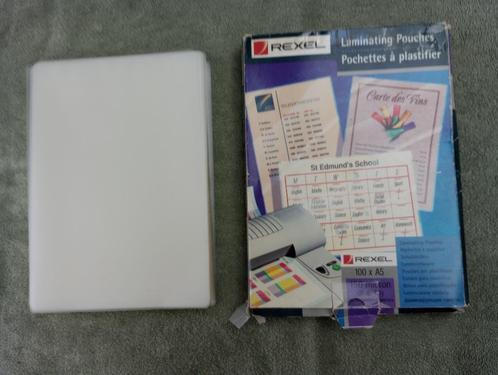 Rexel lamineerhoezen A5 : 150 micron, Diversen, Bureau-accessoires, Nieuw, Ophalen of Verzenden