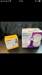 Lot compressés allaitement (4 lavables MEDELA + 57 AVENT), Ophalen, Zo goed als nieuw