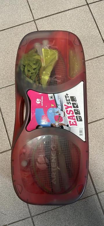 Filet badminton et accessoires, Enlèvement, Comme neuf, Raquette(s)