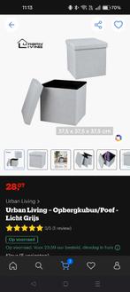 Poef met opbergruimte, Huis en Inrichting, Ophalen, Zo goed als nieuw