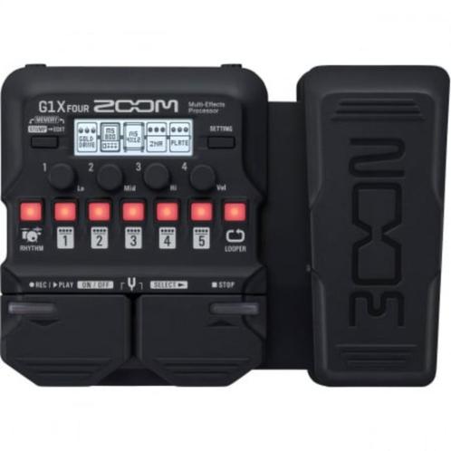 ZOOM G1X FOUR - MULTI-EFFETS POUR GUITARE, Musique & Instruments, Effets, Multi-effet, Enlèvement ou Envoi