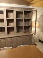 Vitrinekast, Huis en Inrichting, Ophalen, Zo goed als nieuw, Met deur(en)