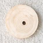 Rond houten dienblad Deco tafel bruiloft doop ontwerp, Nieuw, Rond, Hout