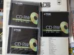 TDK CD RW 700MB HIGH SPEED NIEUW, Computers en Software, Beschrijfbare discs, Nieuw, Cd, Ophalen of Verzenden