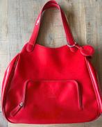 Grand sac rouge CK, Handtassen en Accessoires, Tassen | Damestassen, Ophalen of Verzenden, Gebruikt, Rood, Handtas