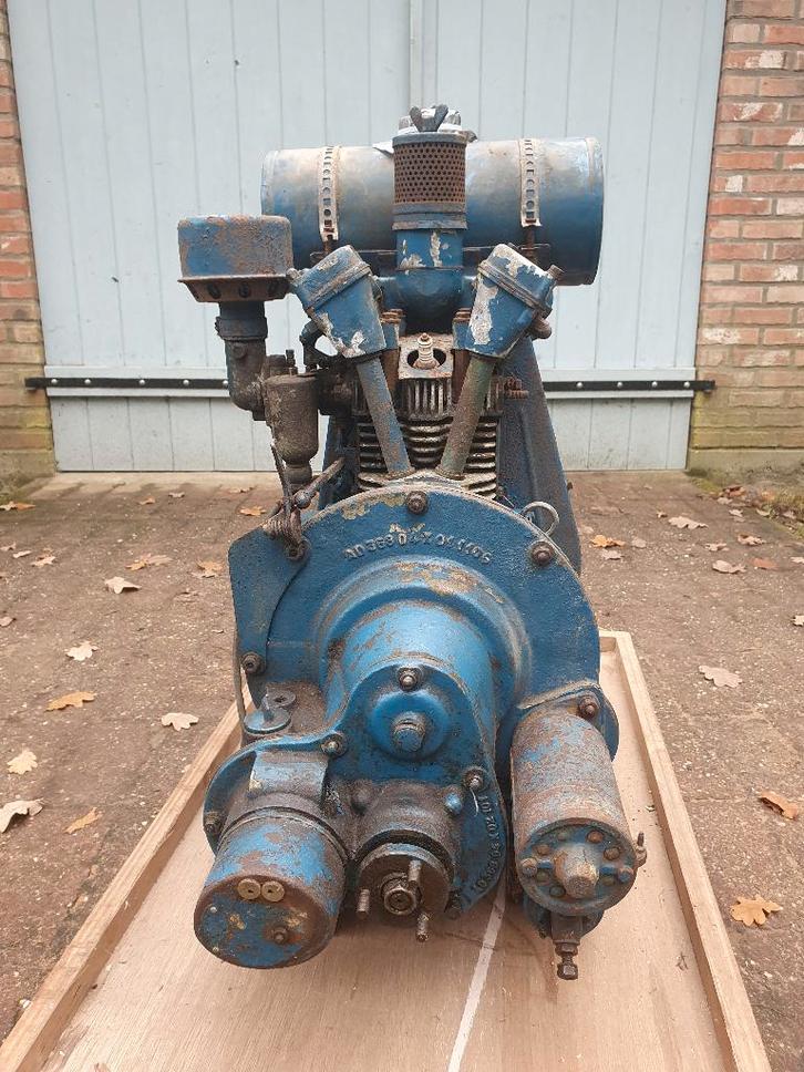 Motor Bernard W110 met centrifugaal koppeling, Doe-het-zelf en Bouw, Motoren, Gebruikt, Benzinemotor, 1400 tot 1800 rpm, Ophalen
