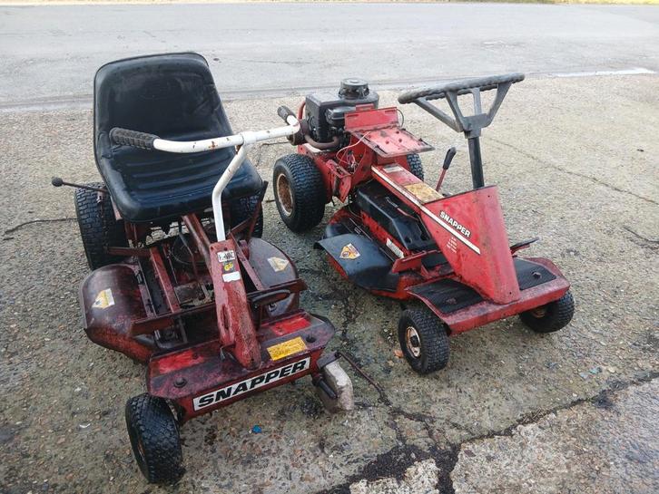 2 stuks snapper zitmaaiers, Tuin en Terras, Zitmaaiers, Ophalen
