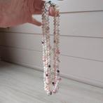 Collier avec perles d'eau douce et pierres naturelles, Enlèvement ou Envoi, Neuf, Autres couleurs, Pierre ou Minéral