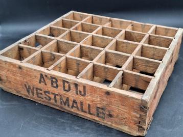 oude bierbak ABDIJ WESTMALLE beschikbaar voor biedingen