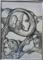 Lot de 2 œuvres de Charles Delporte, Enlèvement