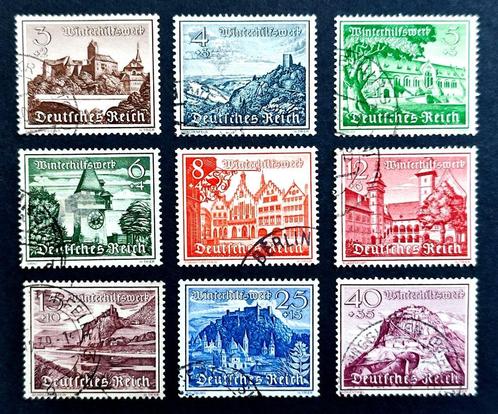 Deutsches Reich: Winterhilfswerk 1939 COMPLETE SERIE, Postzegels en Munten, Postzegels | Europa | Duitsland, Gestempeld, Overige periodes