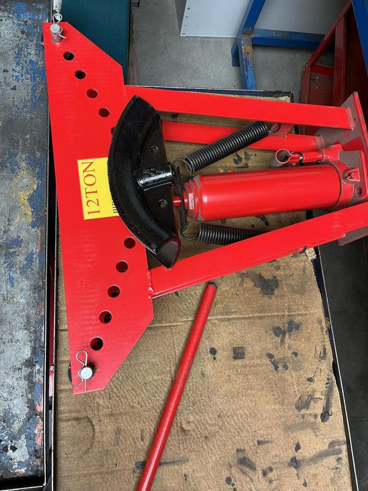 pijpbuiger 12TON, Doe-het-zelf en Bouw, Gereedschap | Overige machines, Gebruikt, Ophalen