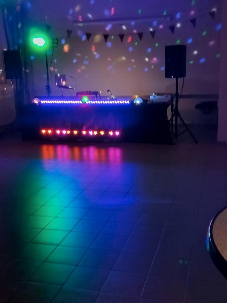 Volledige discobar, Muziek en Instrumenten, Licht en Laser, Zo goed als nieuw, Licht, Ophalen