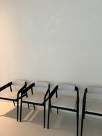 Design stoelen exterioo, Noir, Enlèvement, Métal