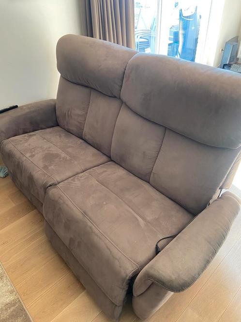Relaxzetel 2P, Huis en Inrichting, Zetels | Zetels, Zo goed als nieuw, Rechte bank, Tweepersoons, 200 tot 250 cm, Stof, Ophalen