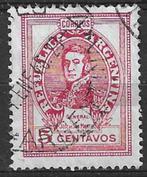 Argentinie 1945 - Yvert 462 - Jose de San Martín  (ST), Postzegels en Munten, Postzegels | Amerika, Verzenden, Gestempeld