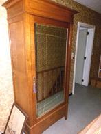 Antieke spiegelkast voor kledij, Ophalen, Zo goed als nieuw