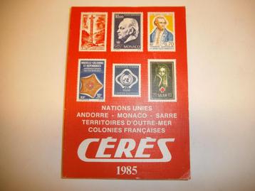 Postzegelcatalogus Cérès Franssprekende gebieden 1985 beschikbaar voor biedingen