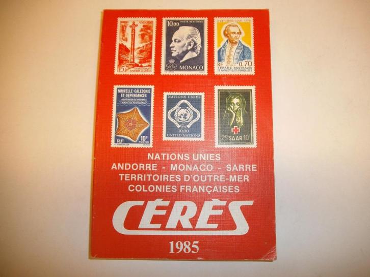 Postzegelcatalogus Cérès Franssprekende gebieden 1985, Postzegels en Munten, Postzegels | Toebehoren, Catalogus, Ophalen of Verzenden