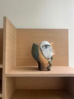 Vintage vaas, pot, wijnkoeler met gezicht, Huis en Inrichting, Gebruikt, Overige kleuren, Aardewerk of Porselein, Ophalen of Verzenden