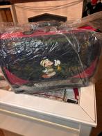 Cartable vintage Disney en cuir – Mickey  (années 70/80), Ophalen, Nieuw, 40 tot 50 cm, Aktetas of Boekentas