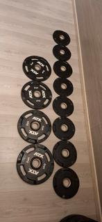 Halterschijven ATX rubber 50mm, Sport en Fitness, Fitnessmaterialen, Ophalen, Zo goed als nieuw, Halterschijven