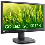 ViewSonic VG2236wm-LED Zwart 22 inch LED Monitor + Speakers, Computers en Software, Gebruikt, Kantelbaar, Full HD, Ophalen of Verzenden