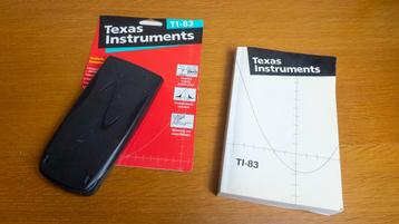 Texas Instruments grafische rekenmachine TI83 + handleiding beschikbaar voor biedingen