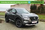 Nissan X-Trail E-Power Tekna e-4ORCE + Glass Roof, Auto's, Nissan, Automaat, 1497 cc, Zwart, Leder en Stof