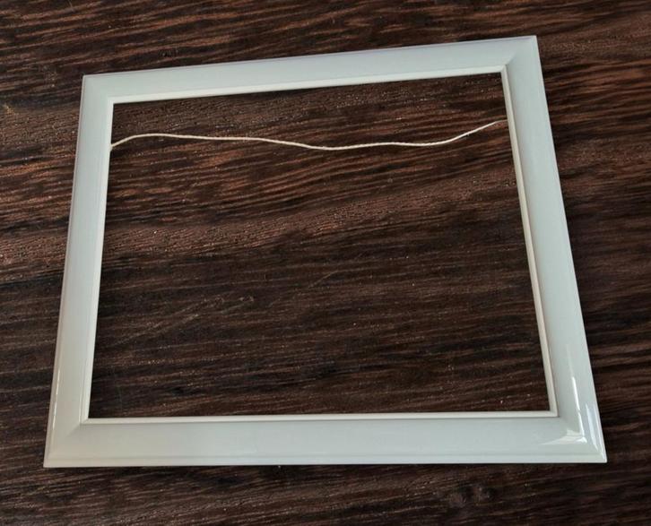 ✨️KORTING‼️ Fotolijst - Lichtblauw/Lichtgrijs✨️, Huis en Inrichting, Woonaccessoires | Lijsten, Zo goed als nieuw, Minder dan 50 cm