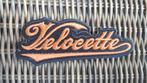 Ecusson thermocollant moto Velocette logo emblème - 123 x 49, Neuf