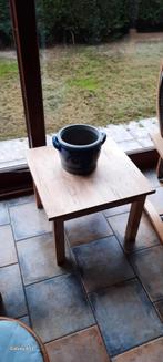 vierkante bijzettafel, Huis en Inrichting, Ophalen, Zo goed als nieuw