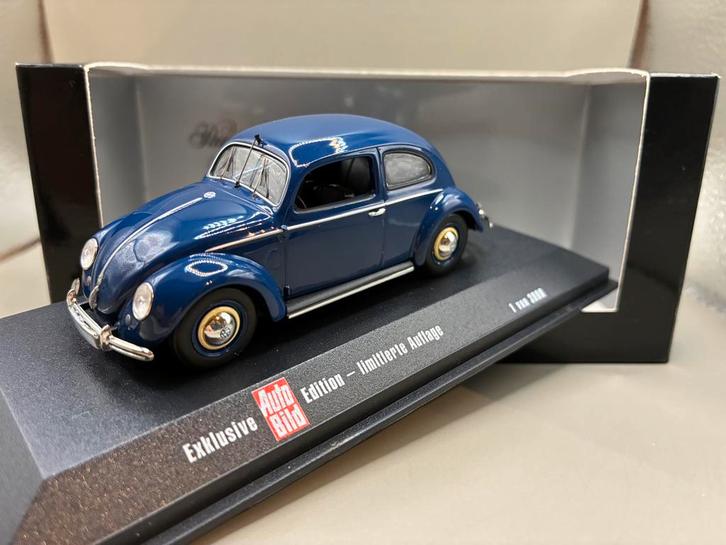 Volkswagen Kever 1200 Export (Type 1) 1949 - MiniChamps, Hobby en Vrije tijd, Modelauto's | 1:43, Nieuw, Auto, MiniChamps, Ophalen of Verzenden