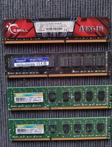 RAM 4x8GB : 32 GB beschikbaar voor biedingen