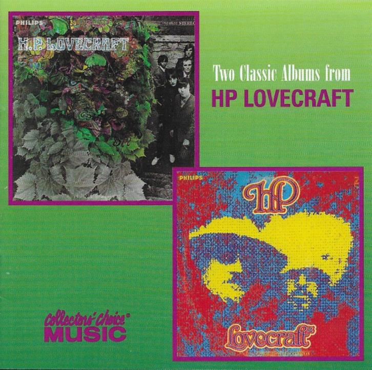 CD H.P. Lovecraft -  Two classic albums from H.P. Lovecraft, Cd's en Dvd's, Cd's | Rock, Gebruikt, Progressive, Ophalen