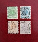 1870 Liggend Leeuw, cijfers, complete serie, fraai, Ophalen of Verzenden, Gestempeld, Gestempeld