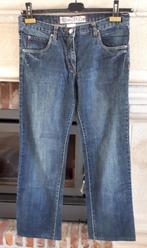 Jeansbroek - blauw - maat 170 - € 1.00, Kinderen en Baby's, Kinderkleding | Maat 170, Verzenden, Gebruikt, Meisje, Broek