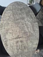 eettafel ovaal, Huis en Inrichting, Tafels | Eettafels, Ophalen, Gebruikt, Vijf personen of meer, 150 tot 200 cm