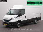 Iveco Daily 35S14 3.0L CNG Automaat L2H2 LED Navi Airco Crui, Auto's, Stof, Gebruikt, Euro 6, Wit