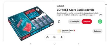 Jeu apéritif jamais ouvert  beschikbaar voor biedingen