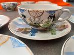 Uniek antiek chinees servies hand geschilderd - op kot!, Antiek en Kunst, Antiek | Servies compleet, Ophalen