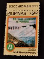 Philippines 1988 - irrigation, barrage hydraulique de Magat, Enlèvement ou Envoi, Affranchi, Asie du Sud Est
