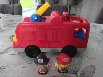 Fisher-Price Little People Anderen Helpen Brandweerwagen beschikbaar voor biedingen